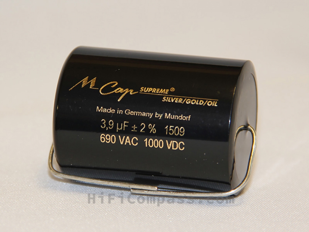 Mundorf Supreme SilverGoldOil 3.9µF 1000VDC 2% | HiFiCompass